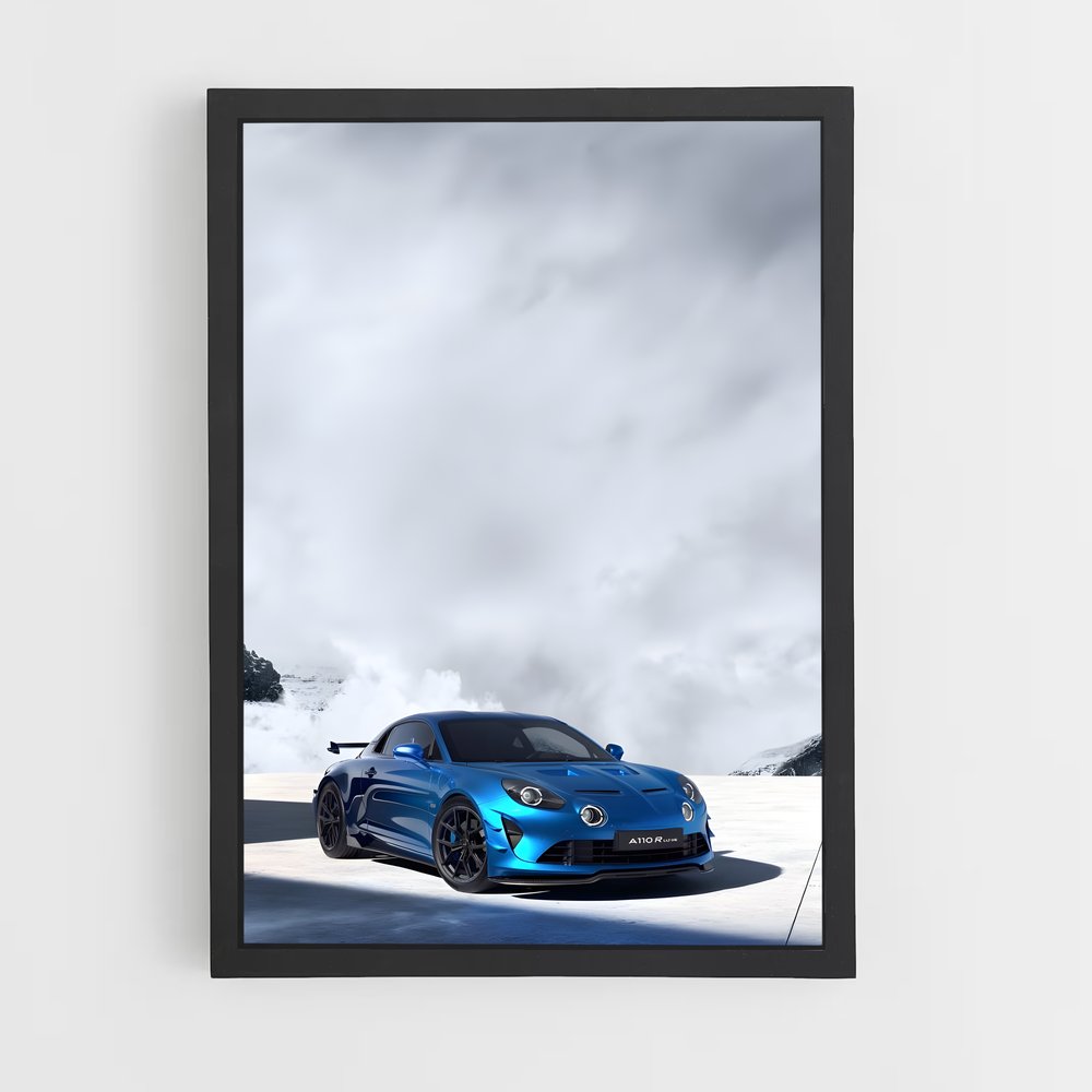 Poster Bugatti Dream – affiche Alpine (vue 2)